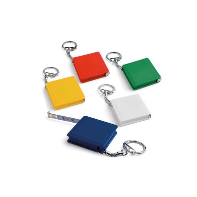 ASHLEY. Брелок с рулеткой, Белый-1