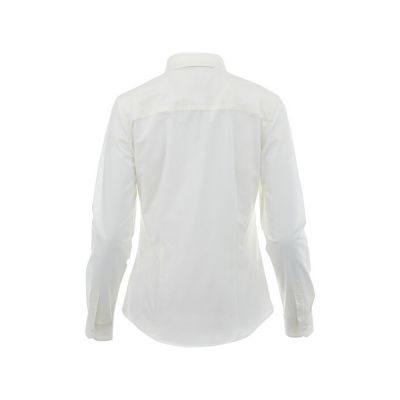 Женская рубашка с длинными рукавами Hamell, белый-3