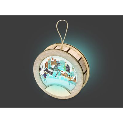 Подвеска с подсветкой, круг-4