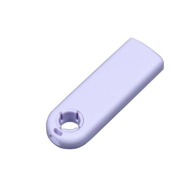 USB-флешка промо на 32 Гб прямоугольной формы, выдвижной механизм, белый-1