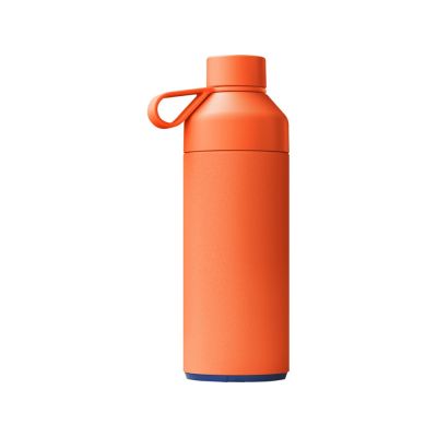 Бутылка для воды Big Ocean Bottle объемом 1000 мл с вакуумной изоляцией, оранжевый-1