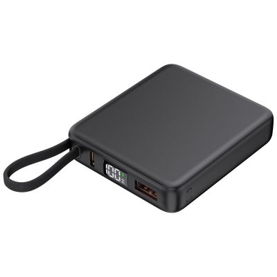 Внешний аккумулятор с подсветкой лого Nex, 5000 мАч, черный-1