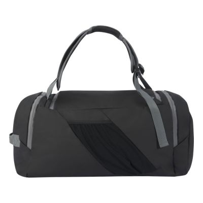 Водонепроницаемая спортивная сумка-рюкзак Aqua, объемом 35 л, сплошной черный-2