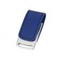 Флеш-карта USB 2.0 16 Gb с магнитным замком Vigo, синий/серебристый