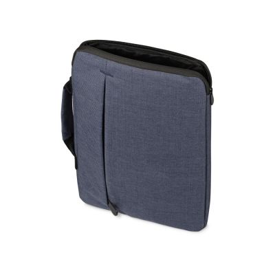 Сумка для ноутбука 13'' Flank с боковой молнией, синий-7