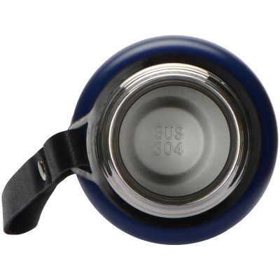 Вакуумный термос Story c покрытием powder, темно-синий-7