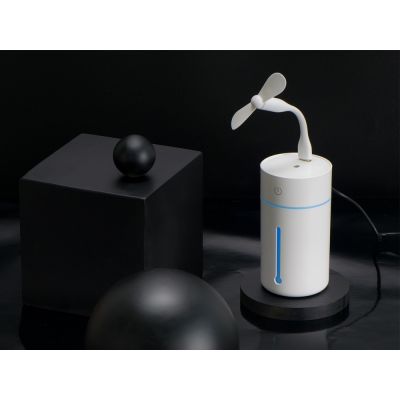 USB увлажнитель воздуха Sprinkle с двумя насадками, белый-11