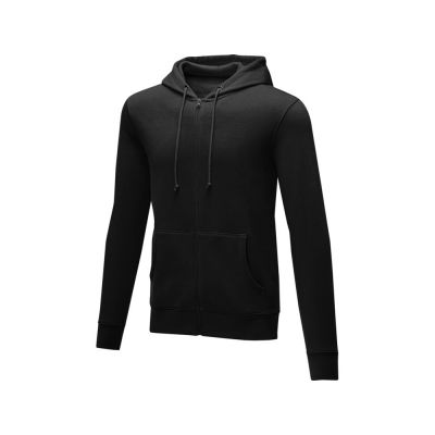 Мужская толстовка на молнии Theron, черный-0