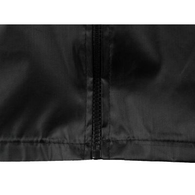 Короткий дождевик Maui из полиэстера, черный-5