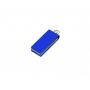 Флешка с мини чипом, минимальный размер, цветной корпус, 8 Гб, синий
