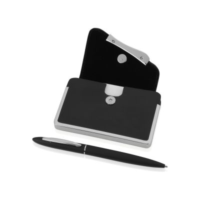 Набор: визитница, шариковая ручка-1