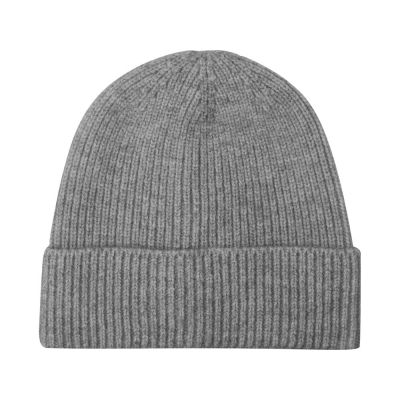 Шапка Nordend, крупный риб, серый меланж-4