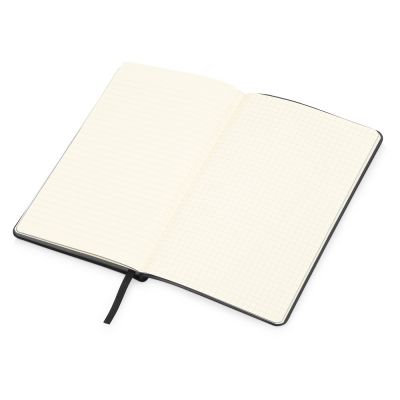 Блокнот Notepeno А5 с тонированными линованными страницами, черный-3