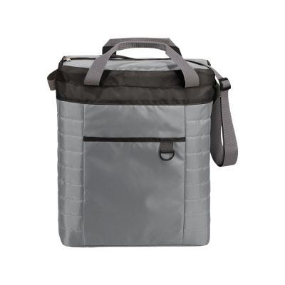 Стеганая сумка-холодильник Cool Event, черный-2