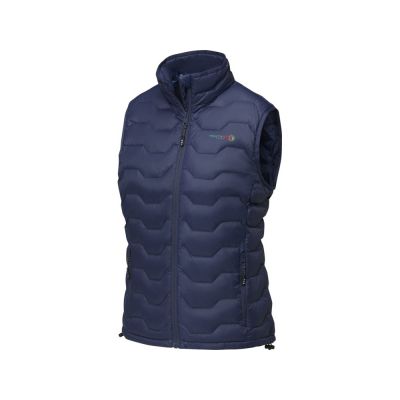 Женская утепленная телогрейка Epidote из материалов, переработанных по стандарту GRS - Темно - синий-9