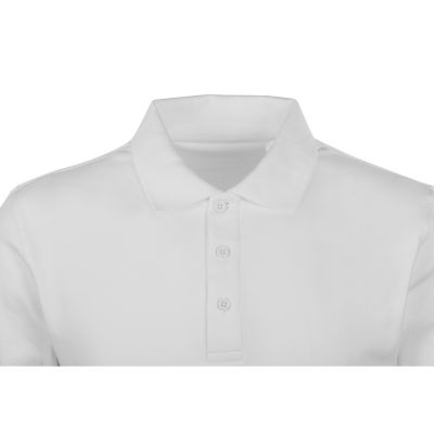 Поло с эластаном Chicago, 200гр пике, белый-8