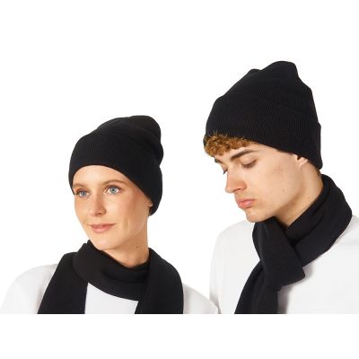 Шапка Dunant, двуслойная, черный-0