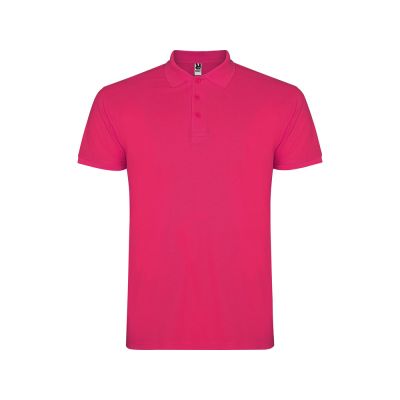Рубашка поло Star мужская, фуксия-0