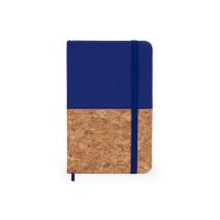 Блокнот А6 IRIS с комбинированной обложкой, натуральный/королевский синий