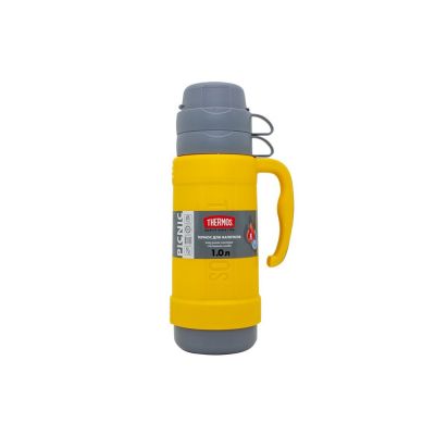 Термос со стеклянной колбой тм THERMOS PICNIC 40 Series Yellow 0,5L-5