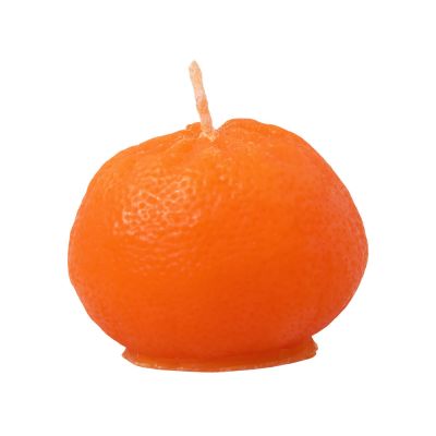 Набор свечей Мандарины в сетке, оранжевый-3