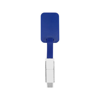 Зарядный кабель 3-в-1 Charge-it, синий-4