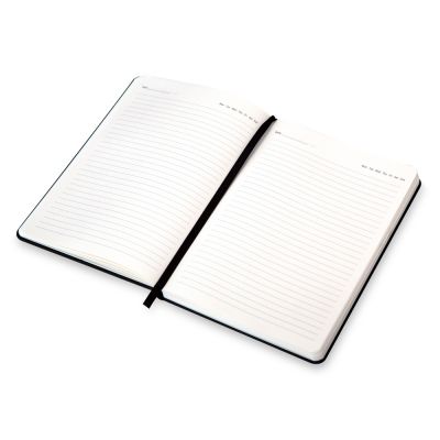 Бизнес-блокнот С3 софт-тач с магнитом, твердая обложка, 128 листов, черный-4