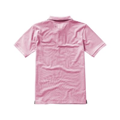 Calgary мужская футболка-поло с коротким рукавом, light pink-2