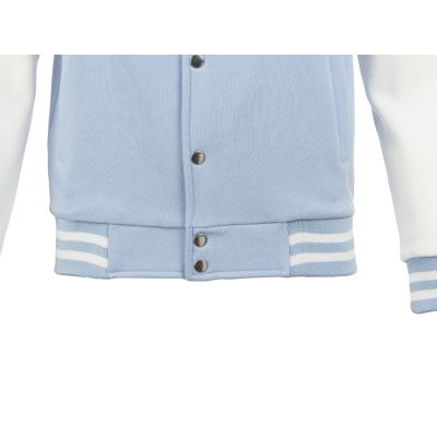 Бомбер Oxford, небесно-голубой/молочный, унисекс-4