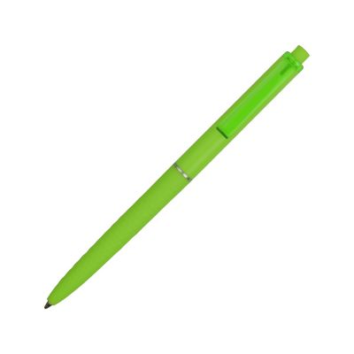 Ручка пластиковая soft-touch шариковая Plane, зеленое яблоко-1