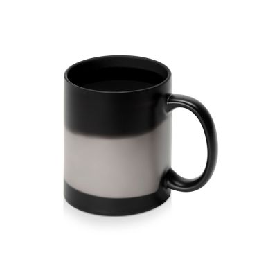 Кружка-хамелеон Surprise матовая, черный/черный-3