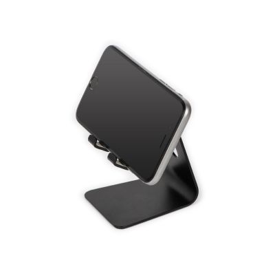 Металлическая подставка для телефона, черный-3
