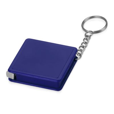 Брелок-рулетка,  1 м., синий-0