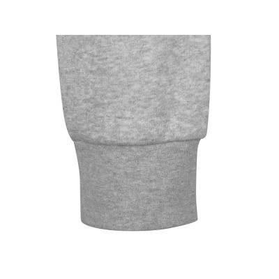 Толстовка с капюшоном Dublin мужская, серый меланж/белый меланж-10