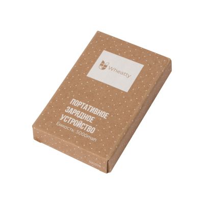 Портативное зарядное устройство Wheatty, 5000 mAh-9