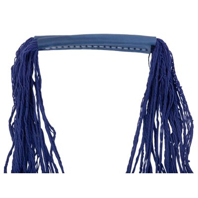 Авоська Dream L наплечная 25 литров с кожаными ручками, синий (12)-1