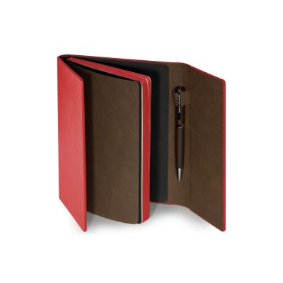 Ежедневник недатированный с магнитным клапаном, А5 WALTZ, красный-1