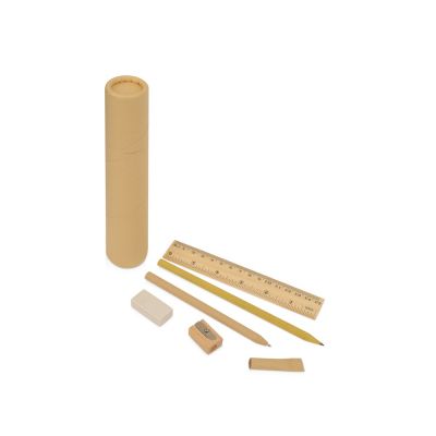 Набор канцелярский в пенале Eco style-0