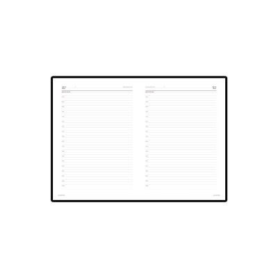 Ежедневник недатированный А4 Velvet, синий-1