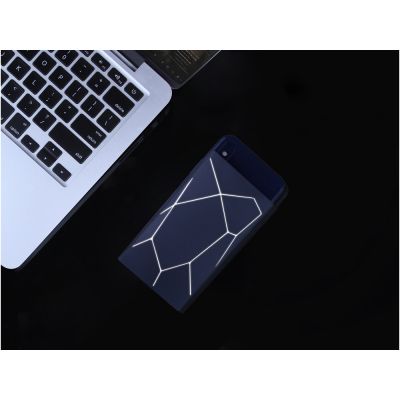 Портативное беспроводное зарядное устройство Geo Wireless, 5000 mAh, черный-4