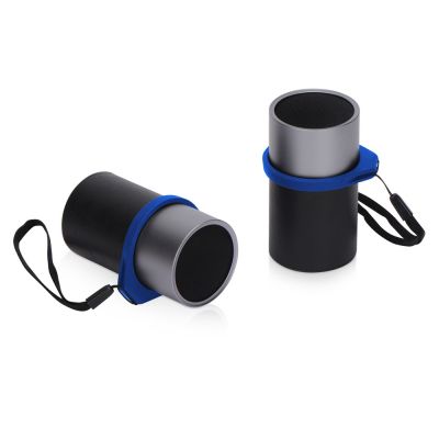 Портативные парные колонки Qjet TWS Mates с синими кольцами-0