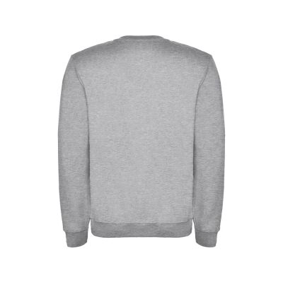 Свитшот с начесом Clasica детский, серый меланж-1