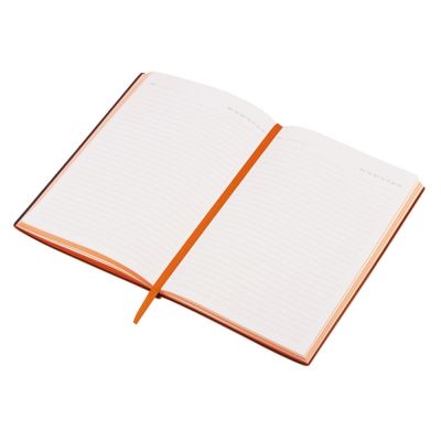 Бизнес-блокнот C1 софт-тач, гибкая обложка, 128 листов, оранжевый-3