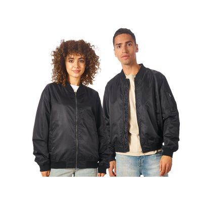 Куртка бомбер Antwerpen унисекс, черный-0