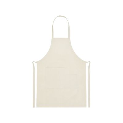 Khana Хлопковый фартук плотностью 280 г/м2, белый-1