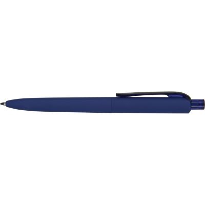 Ручка шариковая Prodir DS8 PRR софт-тач, синий-4