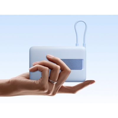 Внешний аккумулятор Xiaomi Magnetic Power Bank 10000 with Built-in Stand Blue-8