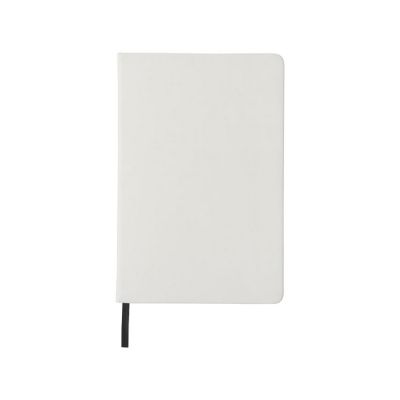 Блокнот Spectrum A5 с белой бумагой и цветной закладкой, белый/черный-2