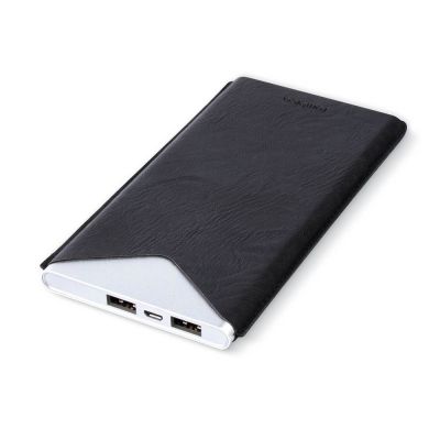 Внешний аккумулятор Rombica NEO AX100L, 10 000 мАч, алюминий, серебристый, чехол-3