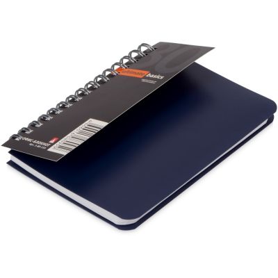 Бизнес - блокнот А6 (99 х 139 мм.) Офис-Лайн 80 л., синий-1